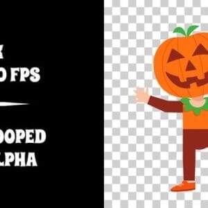 Animated Pumpkin Dancing