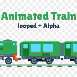 Animated Train