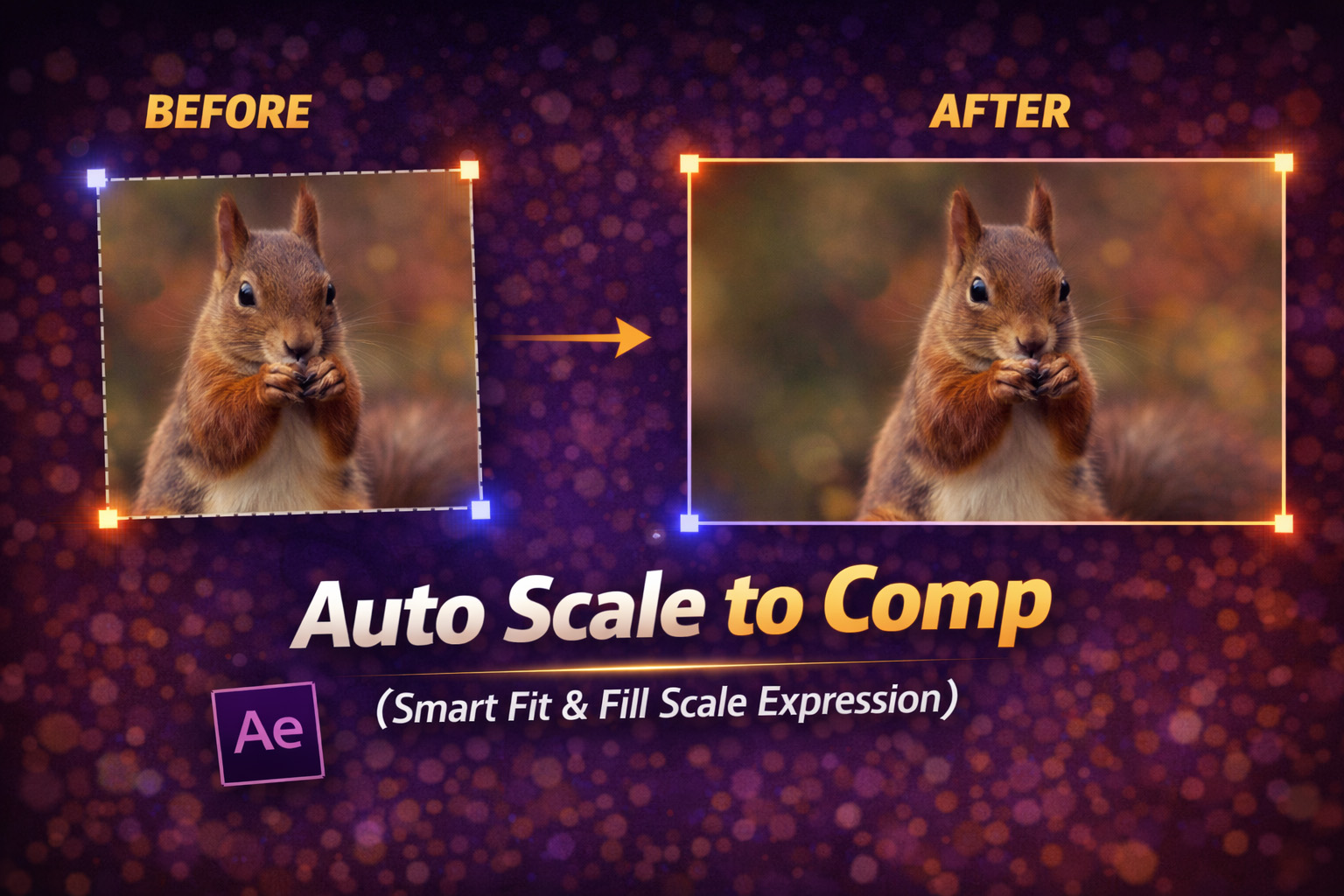 Auto Scale to Comp (Smart Fit & Fill Scale Expression)