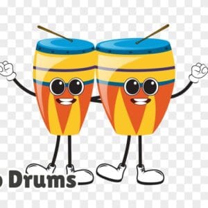 Animated Bongo Drums