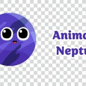 Cartoon Animated Neptune