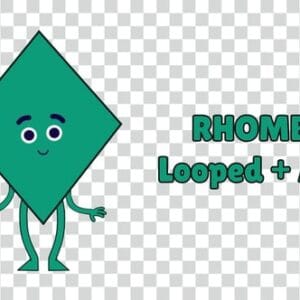 Cartoon Animated Rhombus Dance