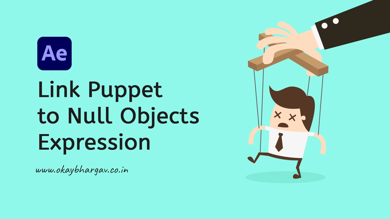 How to Link Puppet Pin to Null Object in After Effects