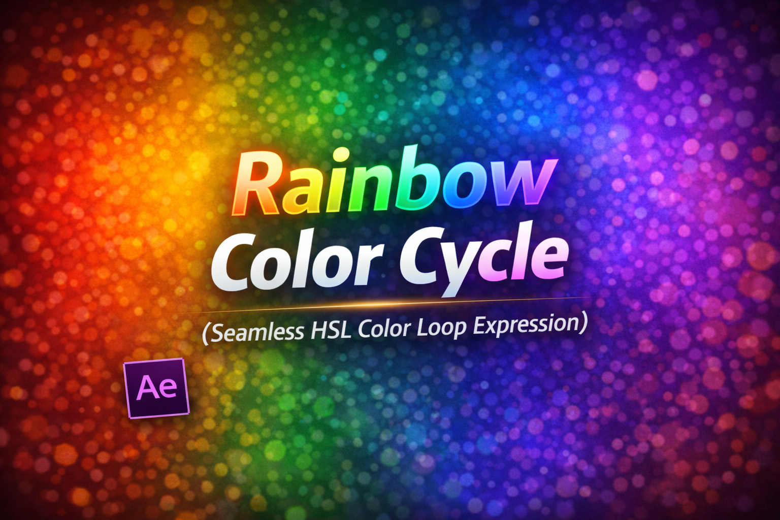 Rainbow Color Cycle (Seamless HSL Color Loop Expression)