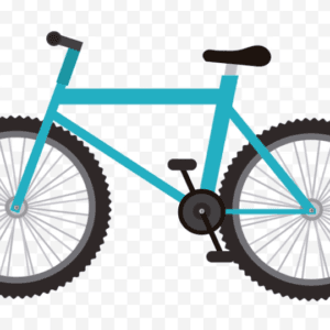 Cartoon Animated bicycle