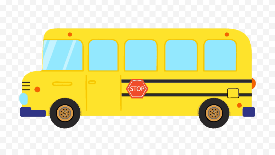 Cartoon Animated Bus