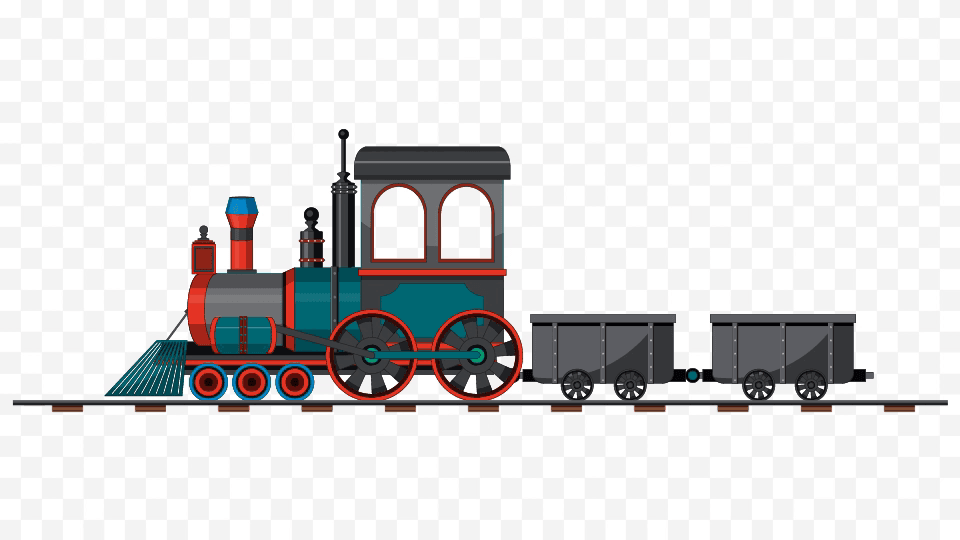 Cartoon Animated Train