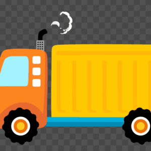 Cartoon Animated Truck