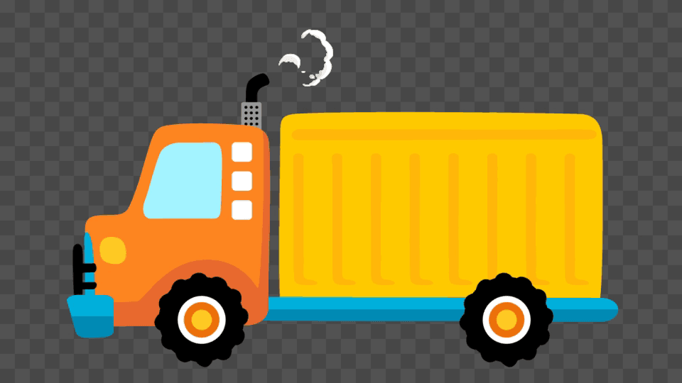 Cartoon Animated Truck